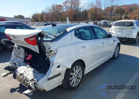 2015 Kia Optima Ex из США, поврежденный, VIN 5XXGN4A70FG375722